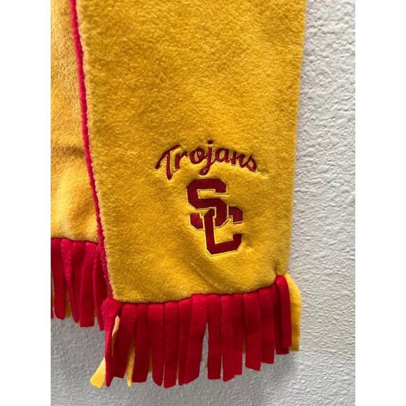 USC Trojans fleece  Scarf - Picture 2 of 3